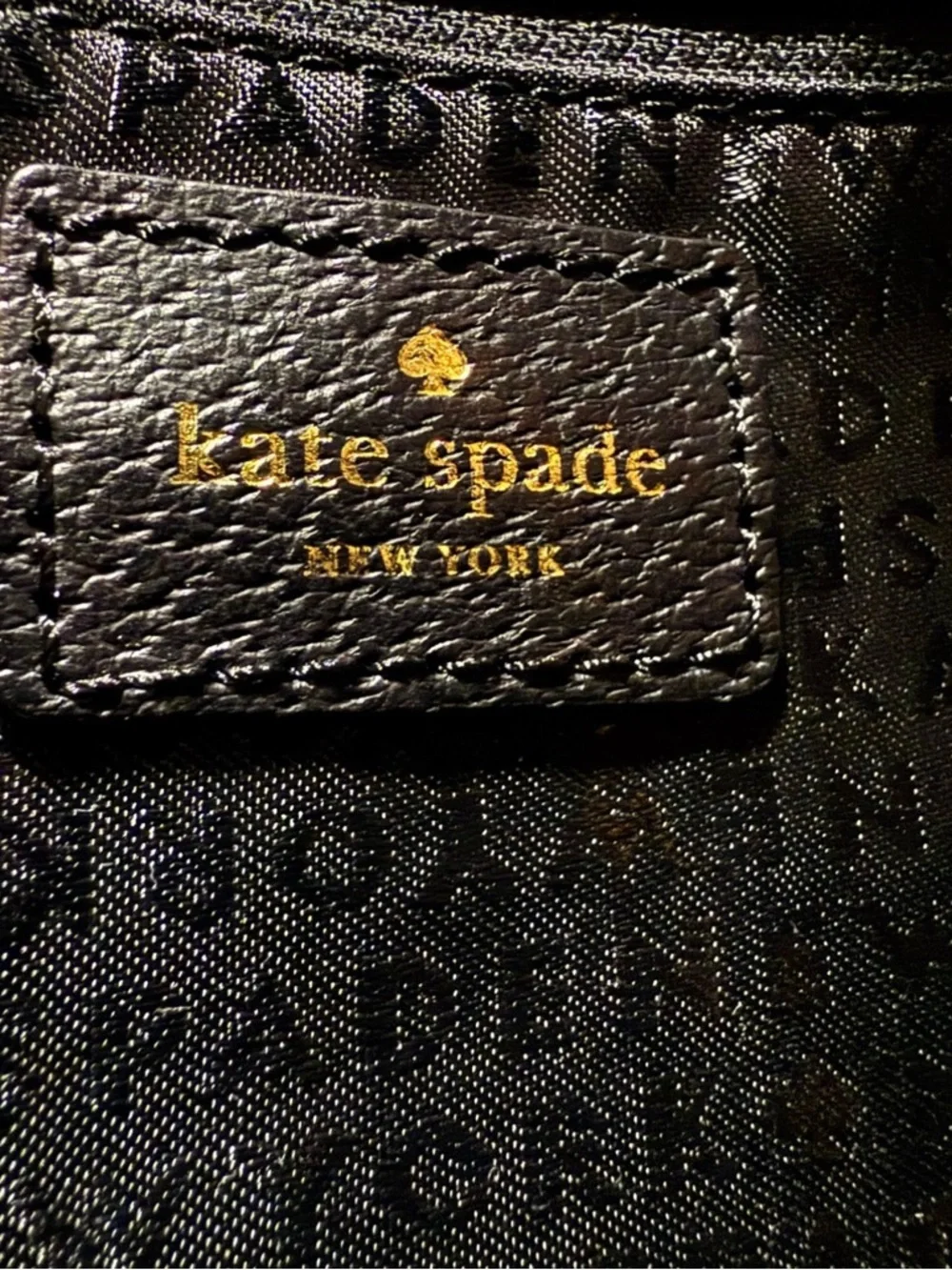 Kate Spade New York Grove Street Sammi Black Leather mini backpack